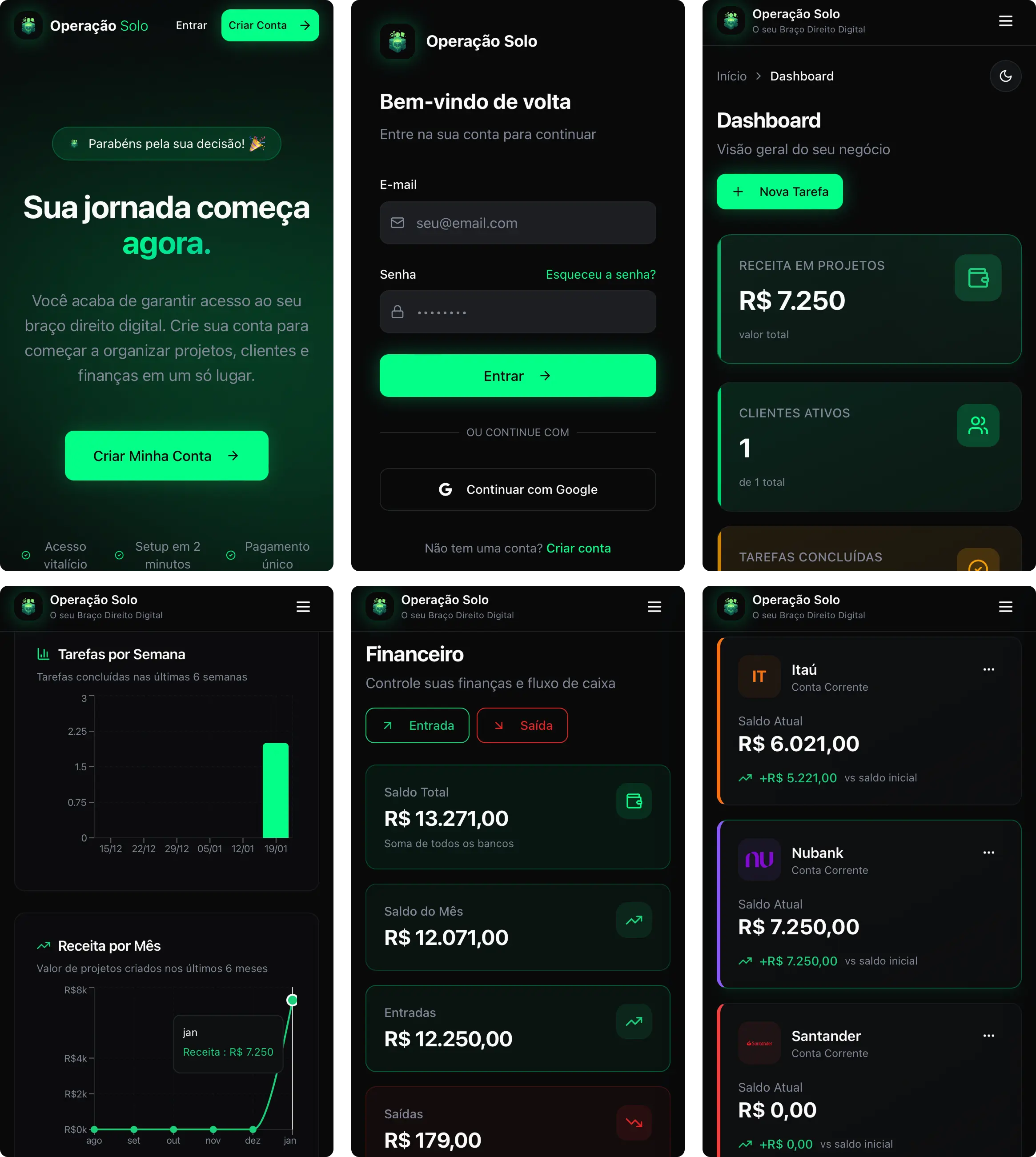 Operação Solo - Aplicativo Mobile