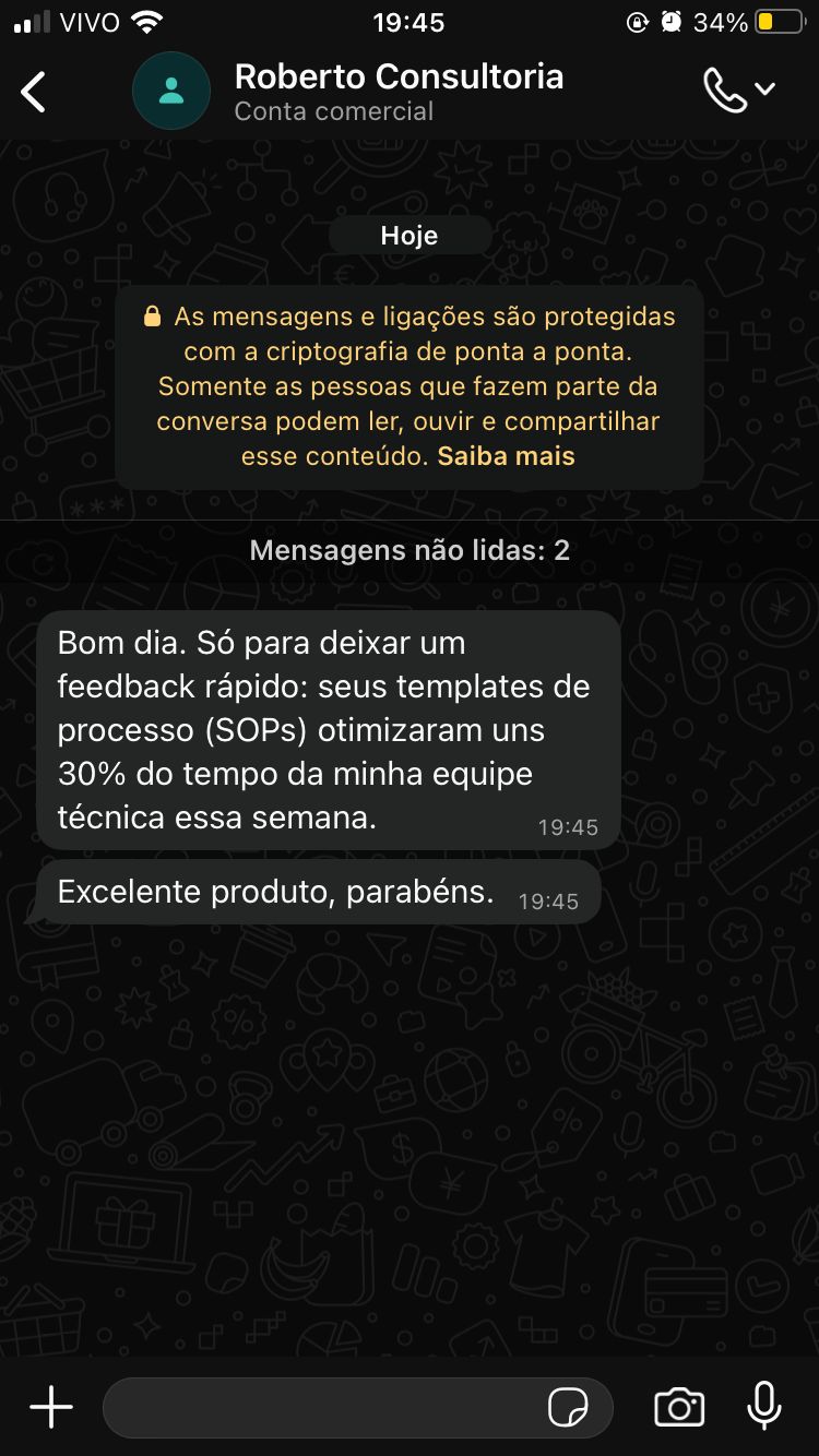 Depoimento Roberto Consultoria